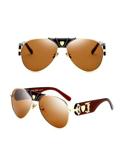 Fashion Gradient Mirror Ultraviolet Sunglasses - DadHats2ow6ix