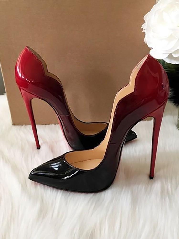 Sexy Solid Stiletto Pumps - DadHats2ow6ix