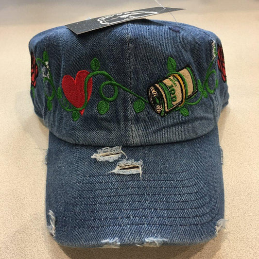 Rose Money Vine Dad Cap - DadHats2ow6ix